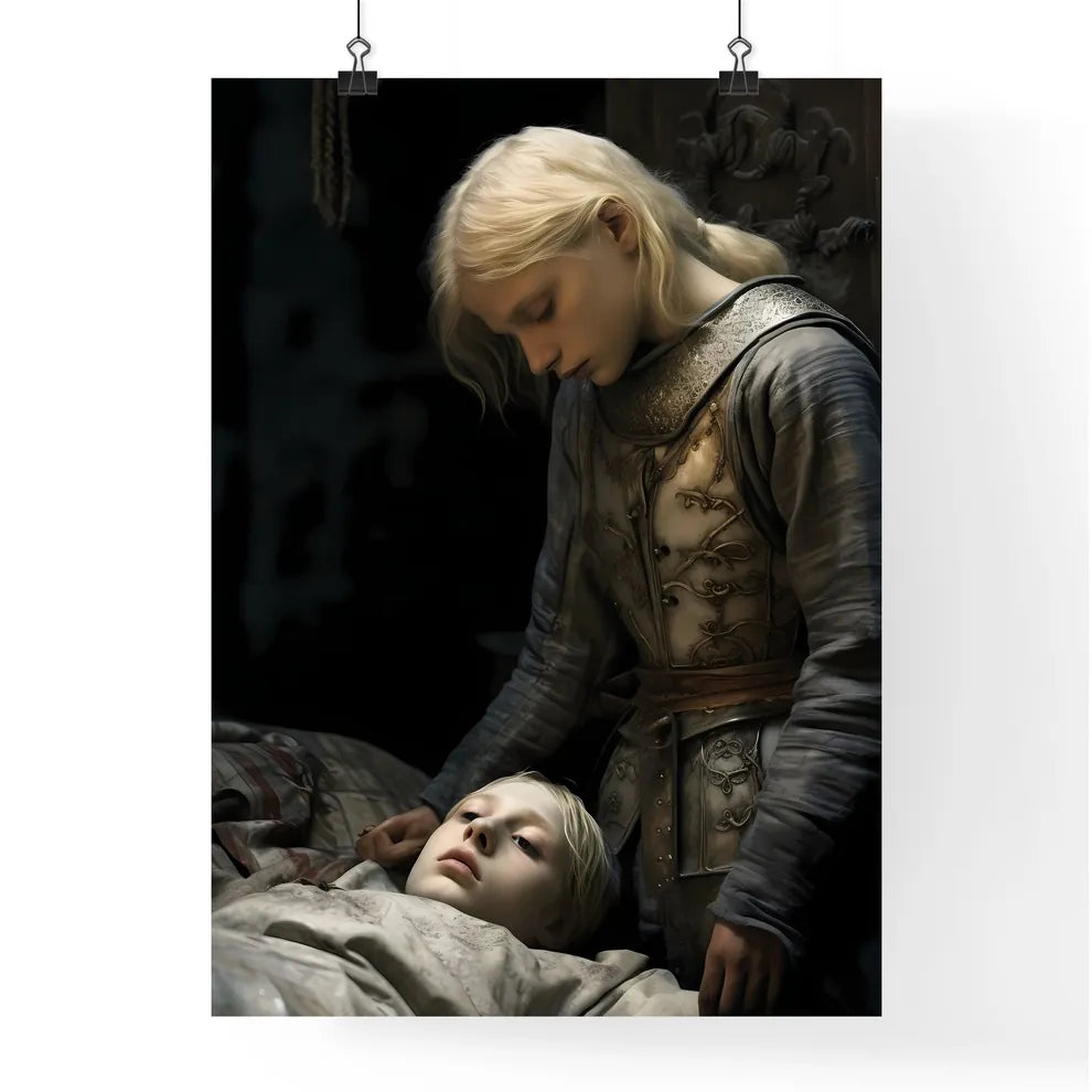 A Poster of The tragic death of the albino b Poster