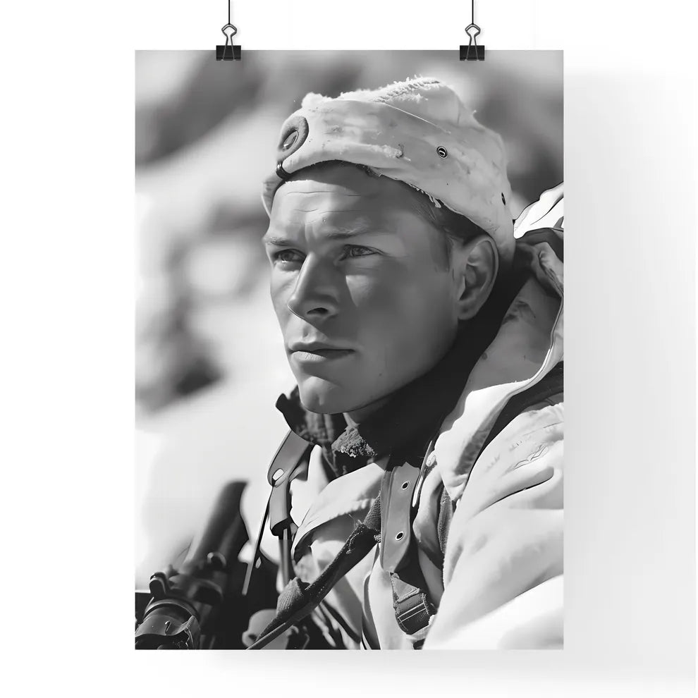 A Poster of Winter War 1939 - A Man In A M Poster