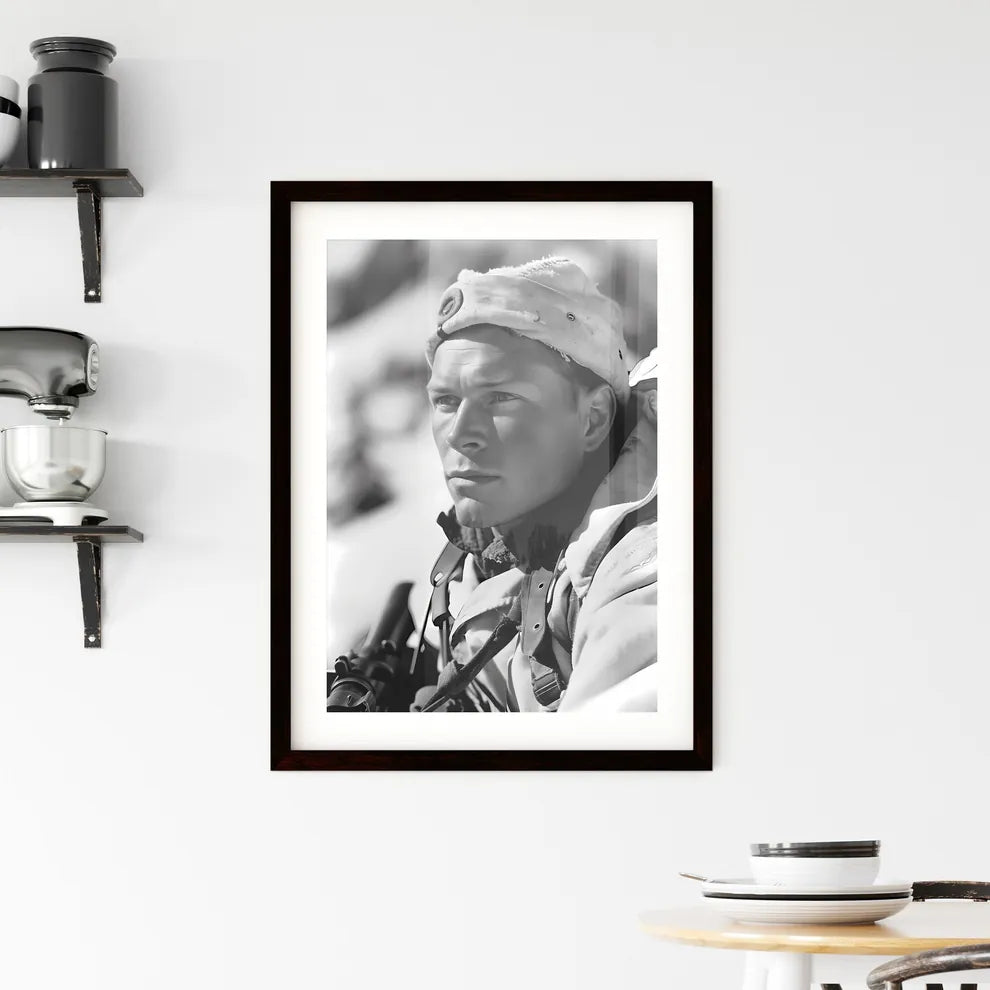 A Poster of Winter War 1939 - A Man In A M Framed Print