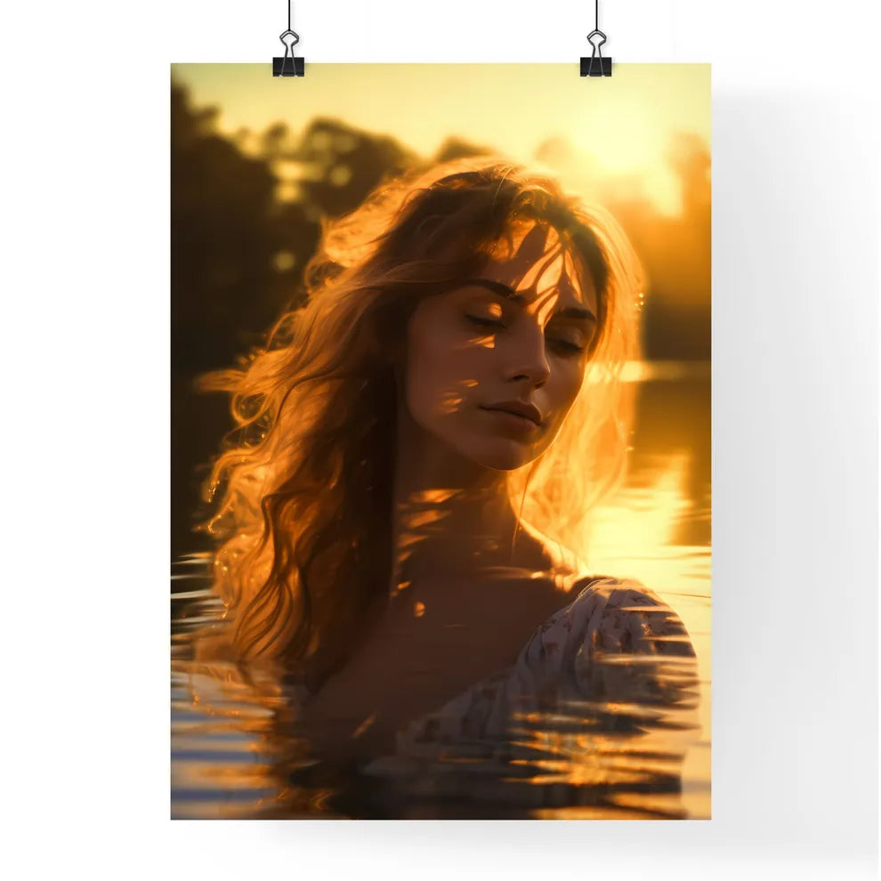 A Poster of The first ray of sunshine - A Wo Poster