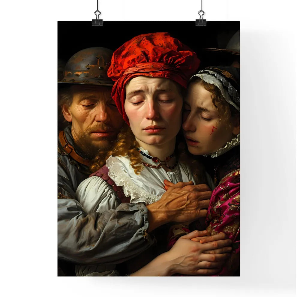 A Poster of injured soldiers - A Painting O Poster