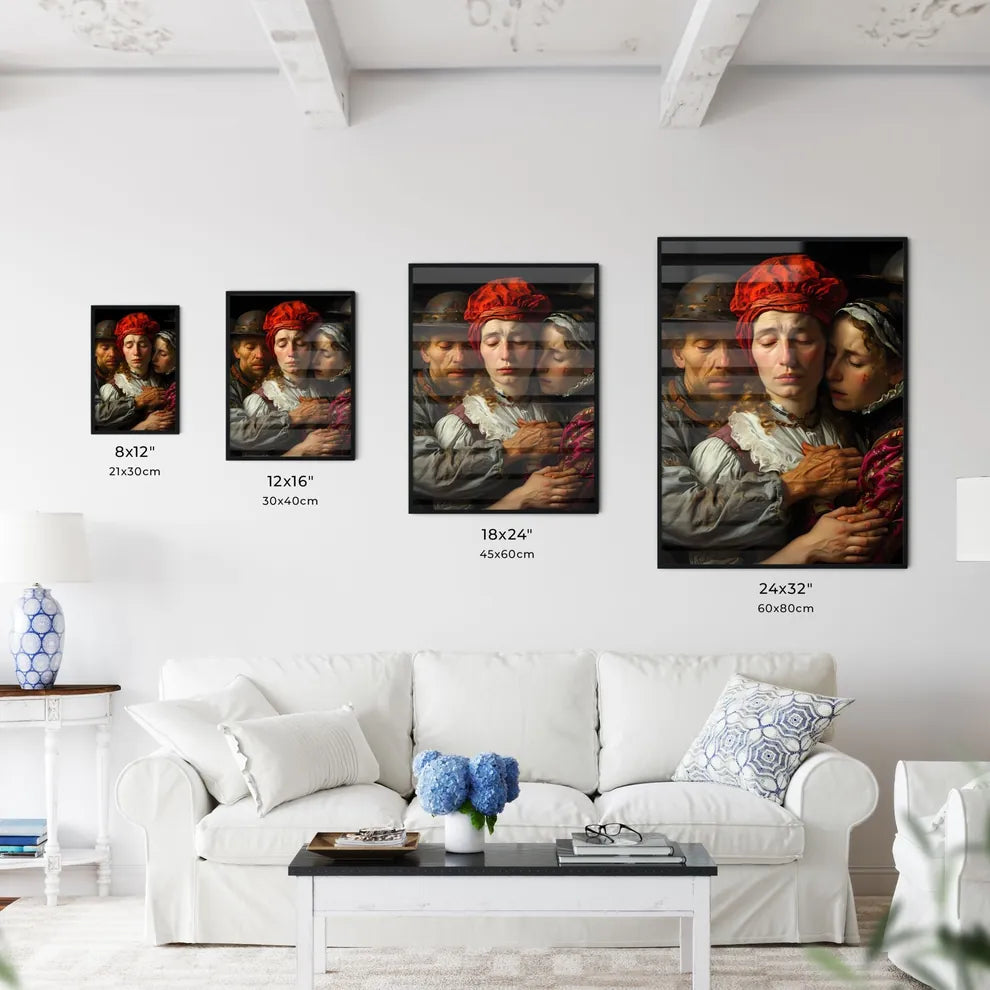 A Poster of injured soldiers - A Painting O - Kitchen Hangings