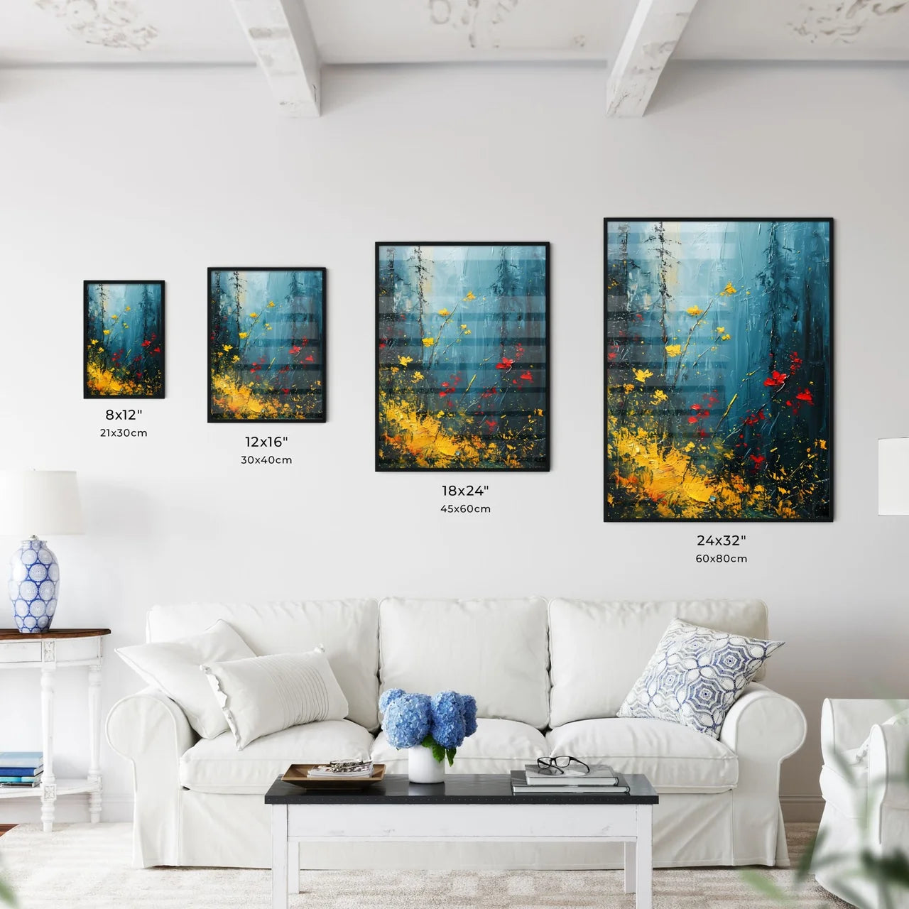 A Poster of Forests landscape - A Painting O - Kitchen Hangings