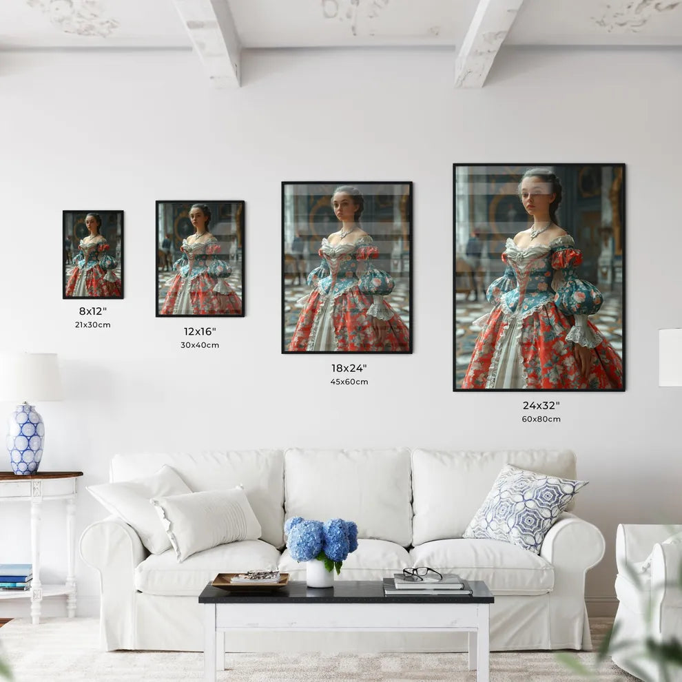 A Poster of young woman in 1860 - A Woman In - Kitchen Hangings