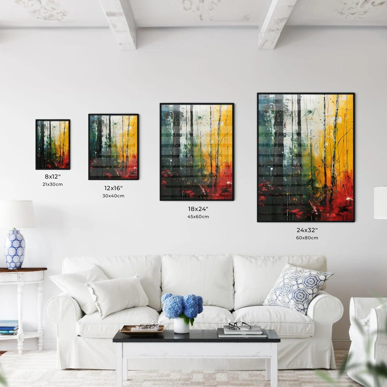 A Poster of Forests landscape - A Painting O - Kitchen Hangings