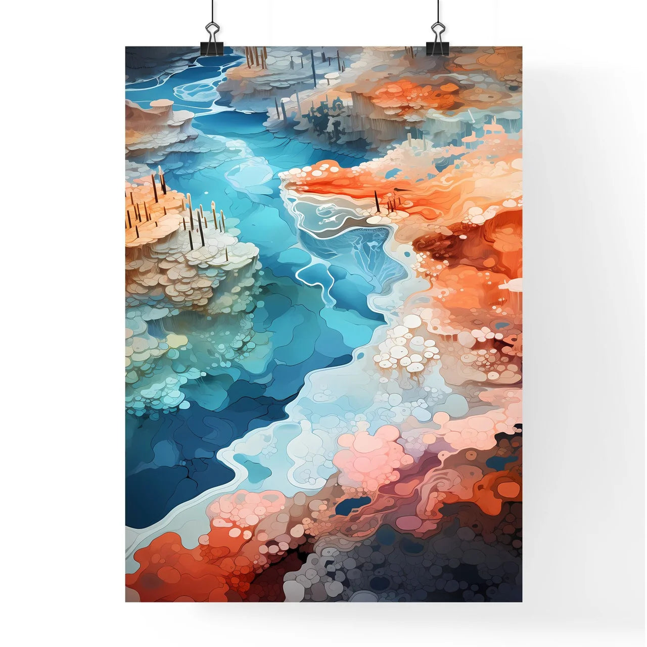 A Poster of Yellowstone National Park - A Co Poster