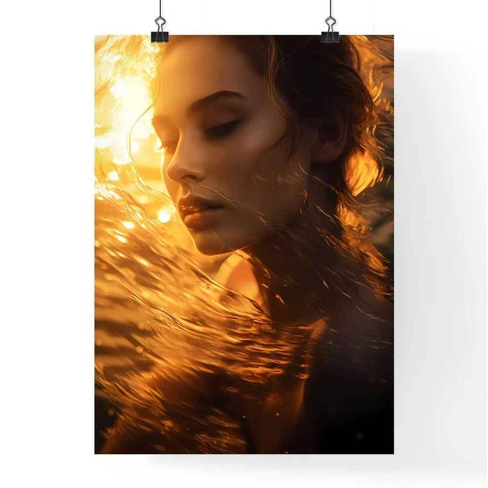 A Poster of The first ray of sunshine - A Wo Poster