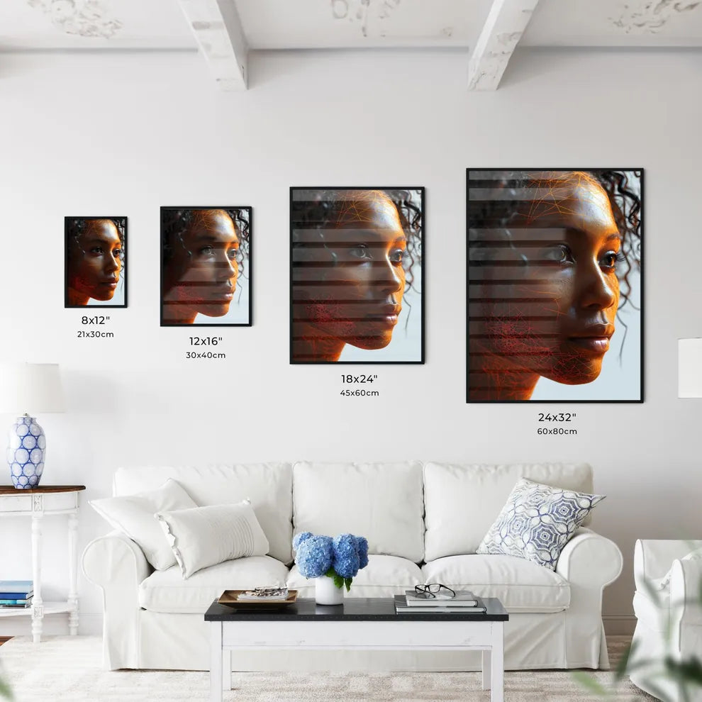 A Poster of drawing - A Close Up O - Kitchen Hangings