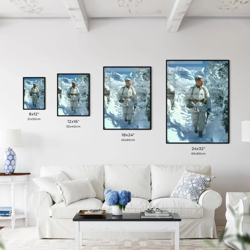 A Poster of Winter War 1939 - A Man In A W - Kitchen Hangings