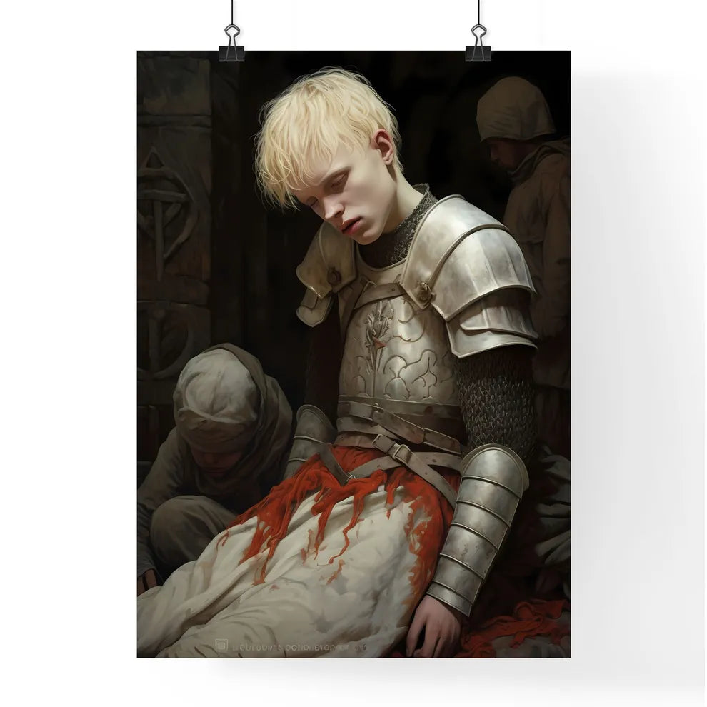 A Poster of The tragic death of the albino b Poster