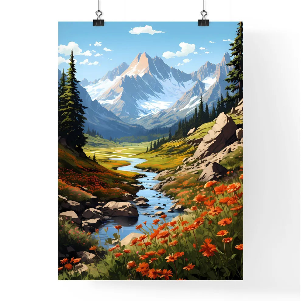 A Poster of Rocky Mountain National Park - A Poster