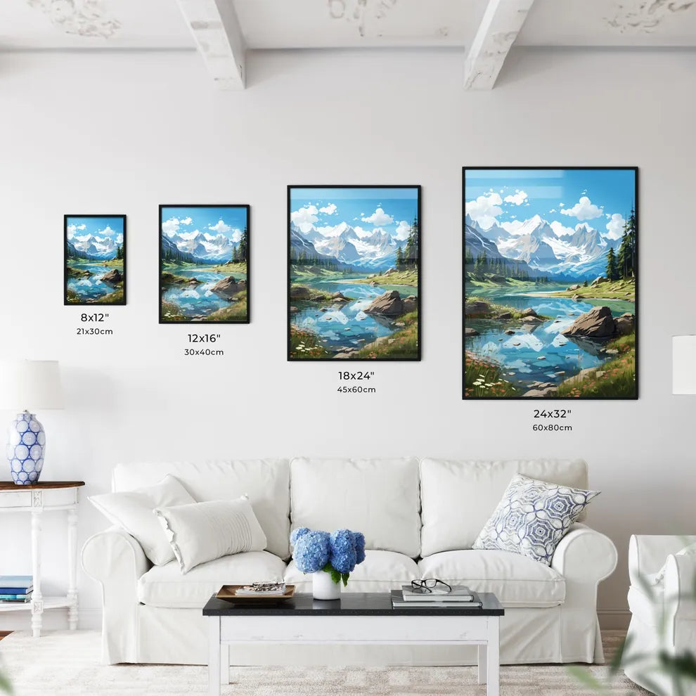 A Poster of Whistler National Park - A River - Kitchen Hangings