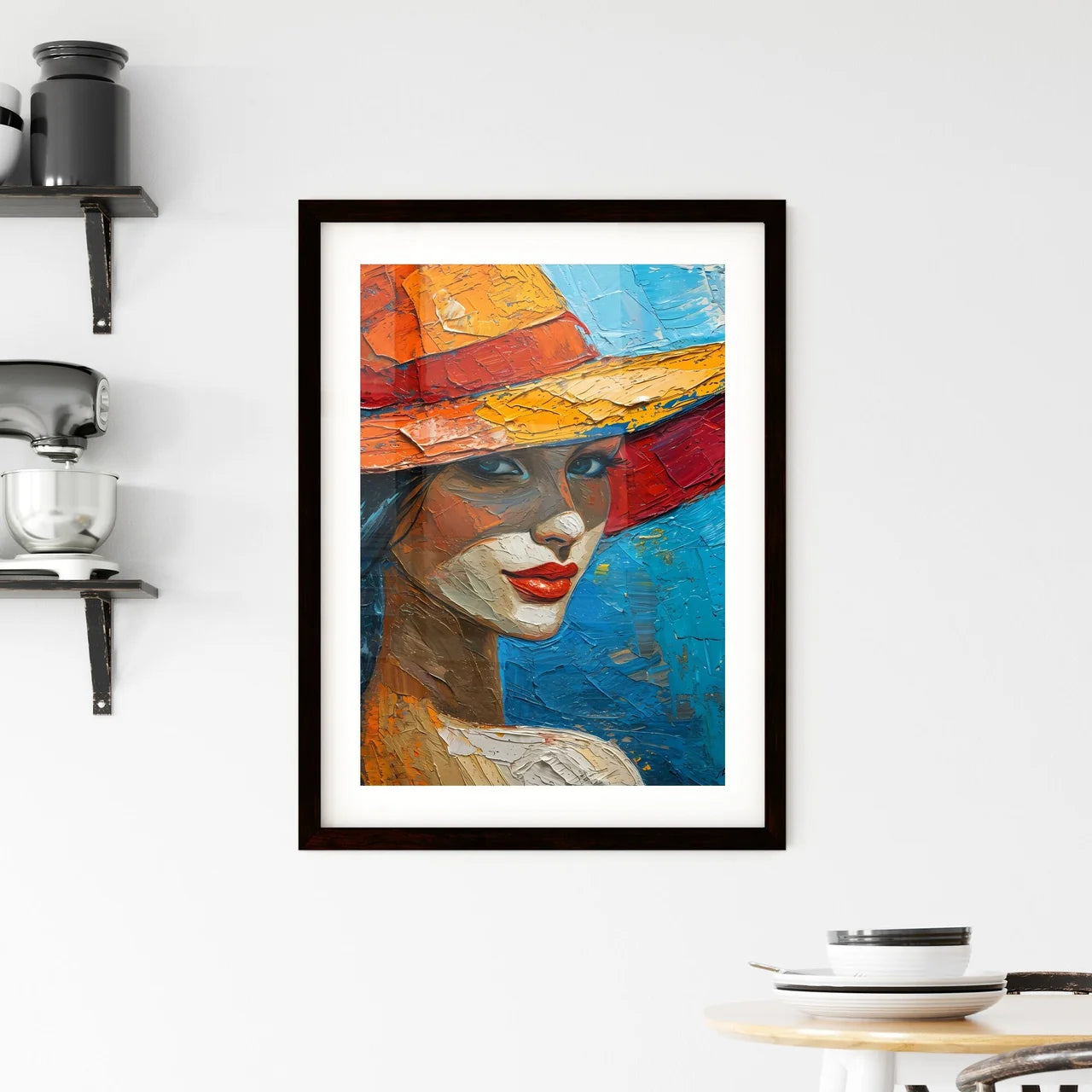 A Poster of Lolita from Vladimir Nabokov Por Framed Print