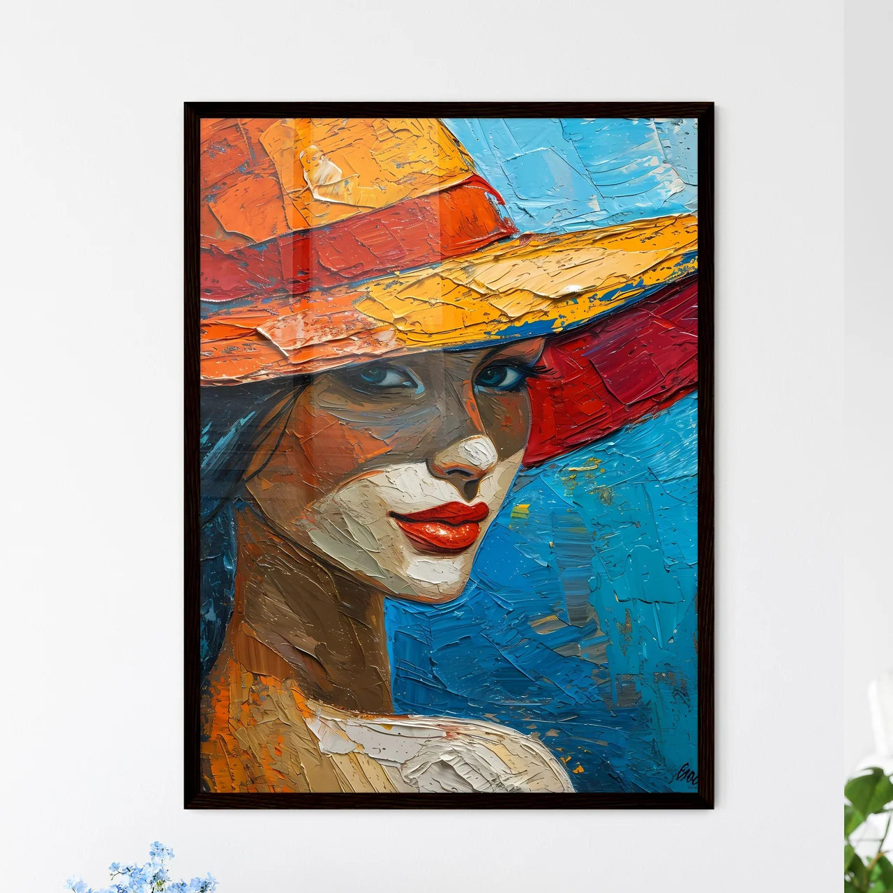 A Poster of Lolita from Vladimir Nabokov Por - Framed Art Print