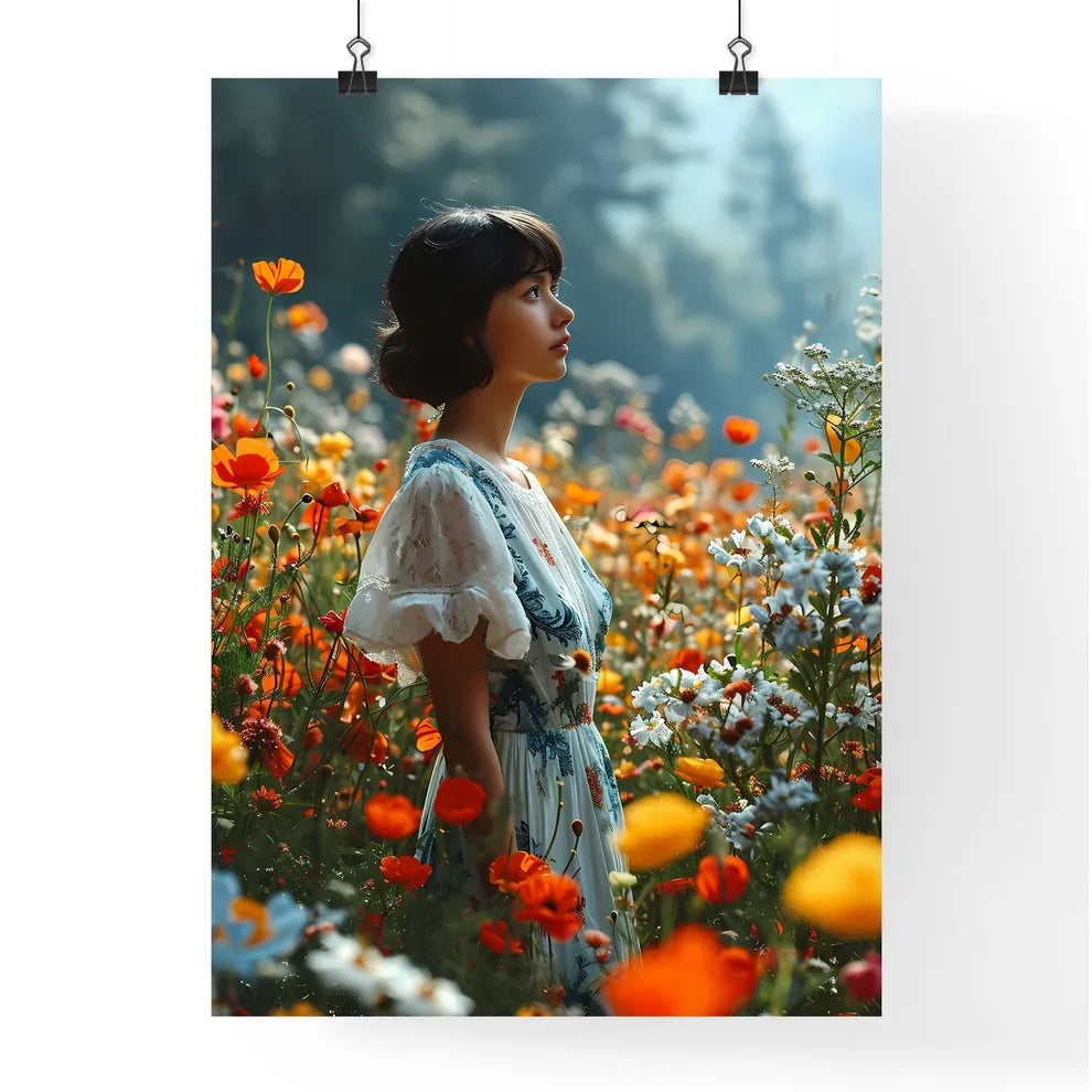 A Poster of american fashion magazine styled Poster