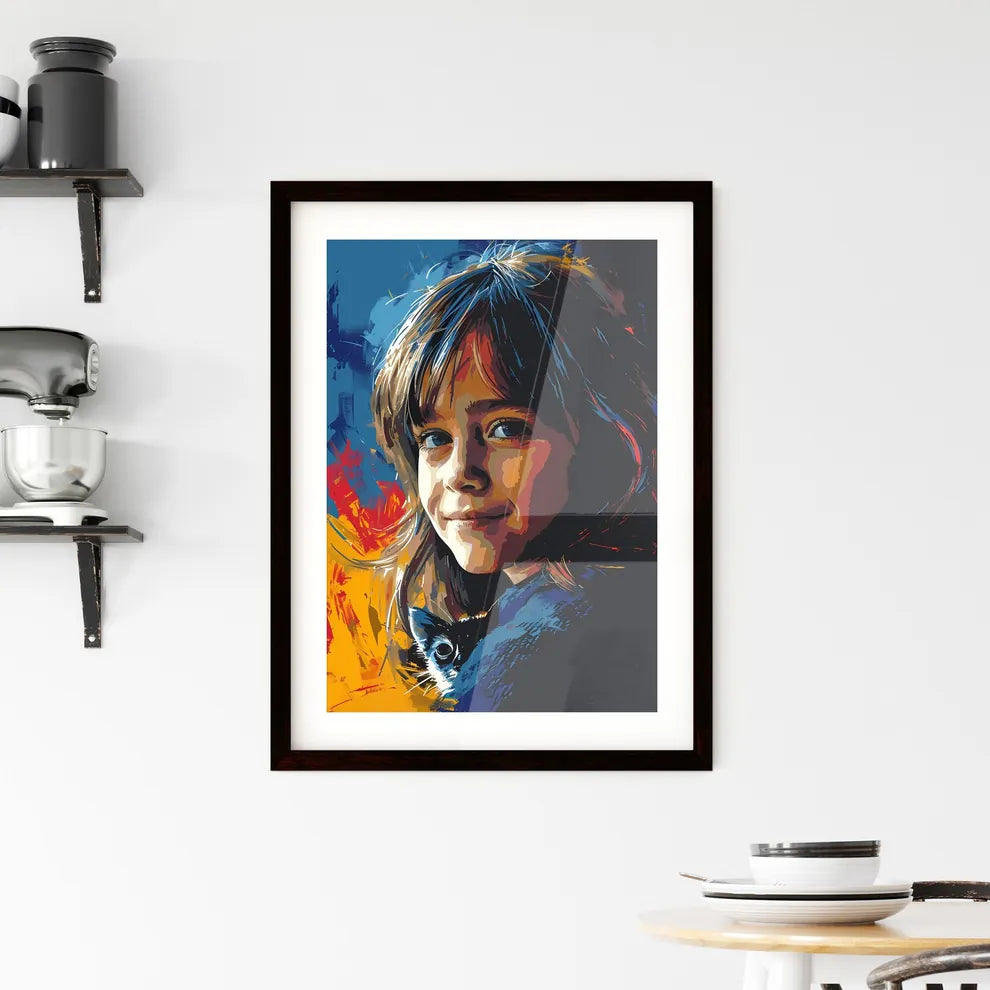 A Poster of t Framed Print