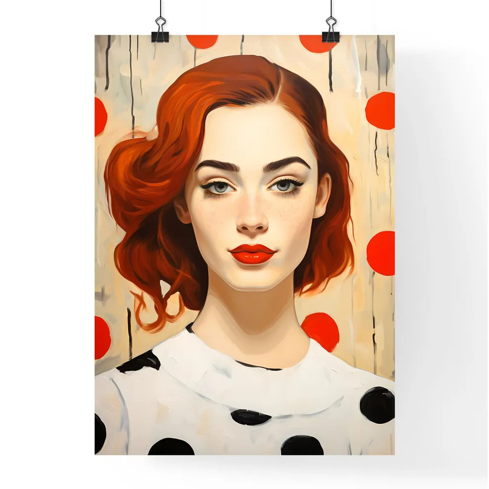 A Poster of young glamorous woman - A Woman  Poster