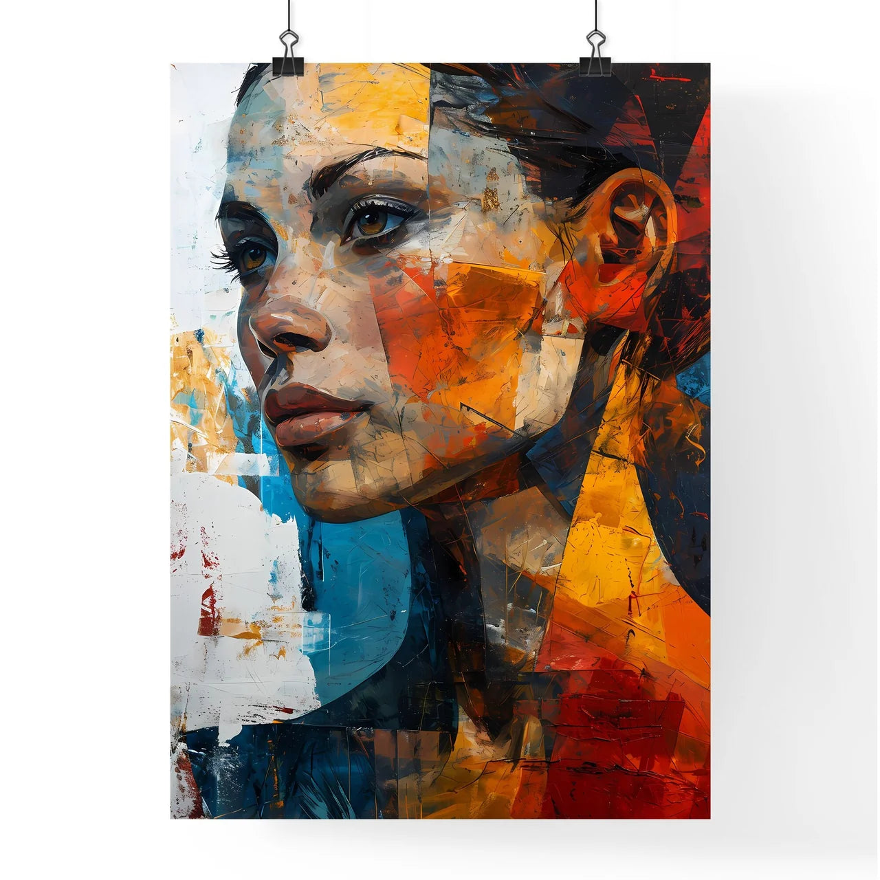 A Poster of a painting of a woman - A Painti Poster