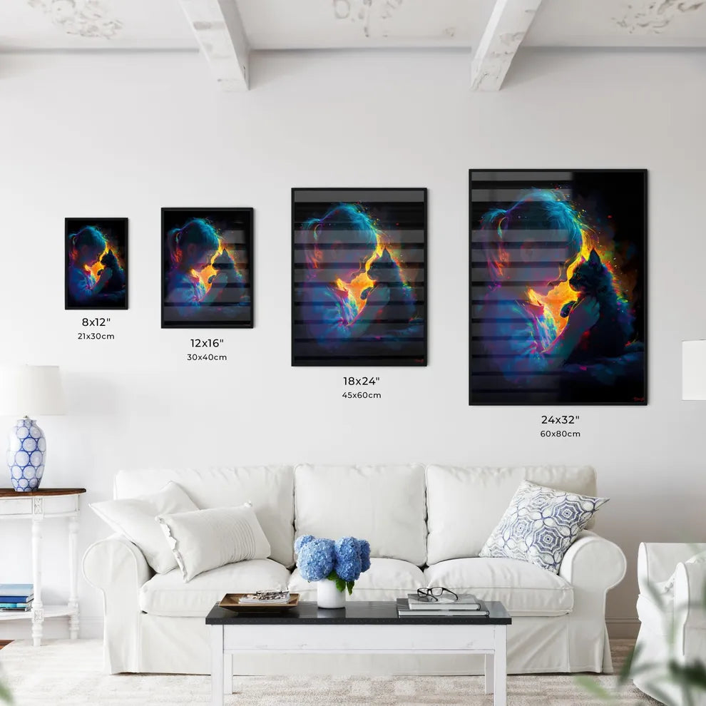 A Poster of t Size Chart