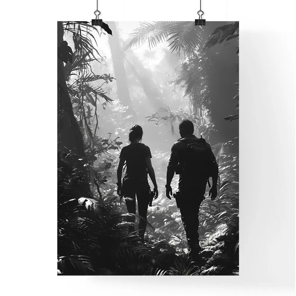 A Poster of travelers for the tshirt - A Man Poster