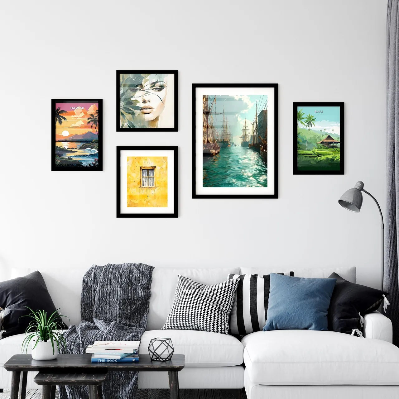 A Poster of injured soldiers - A Group Of B Wall Art