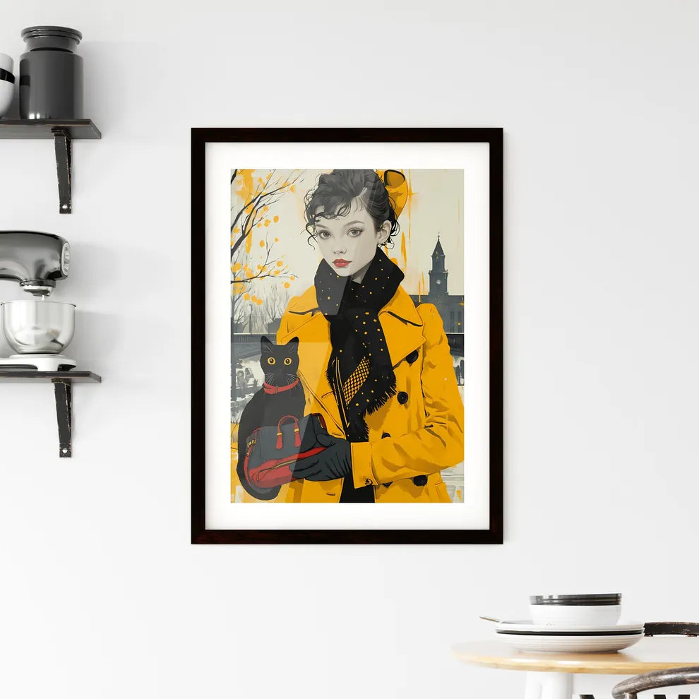 A Poster of t Framed Print