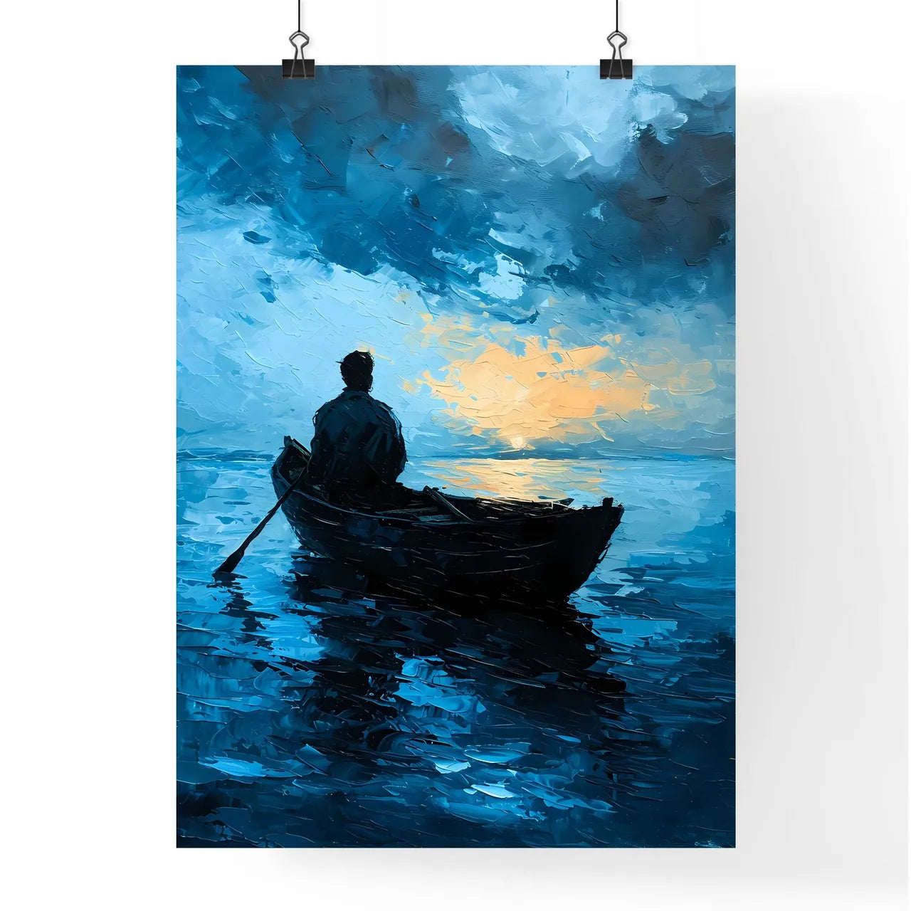 A Poster of Long Beach Art Sketch with clear Poster