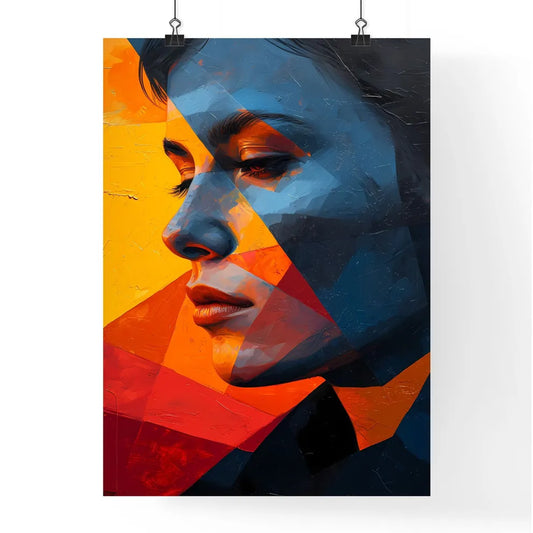 A Poster of a painting of a woman - A Woman' Poster