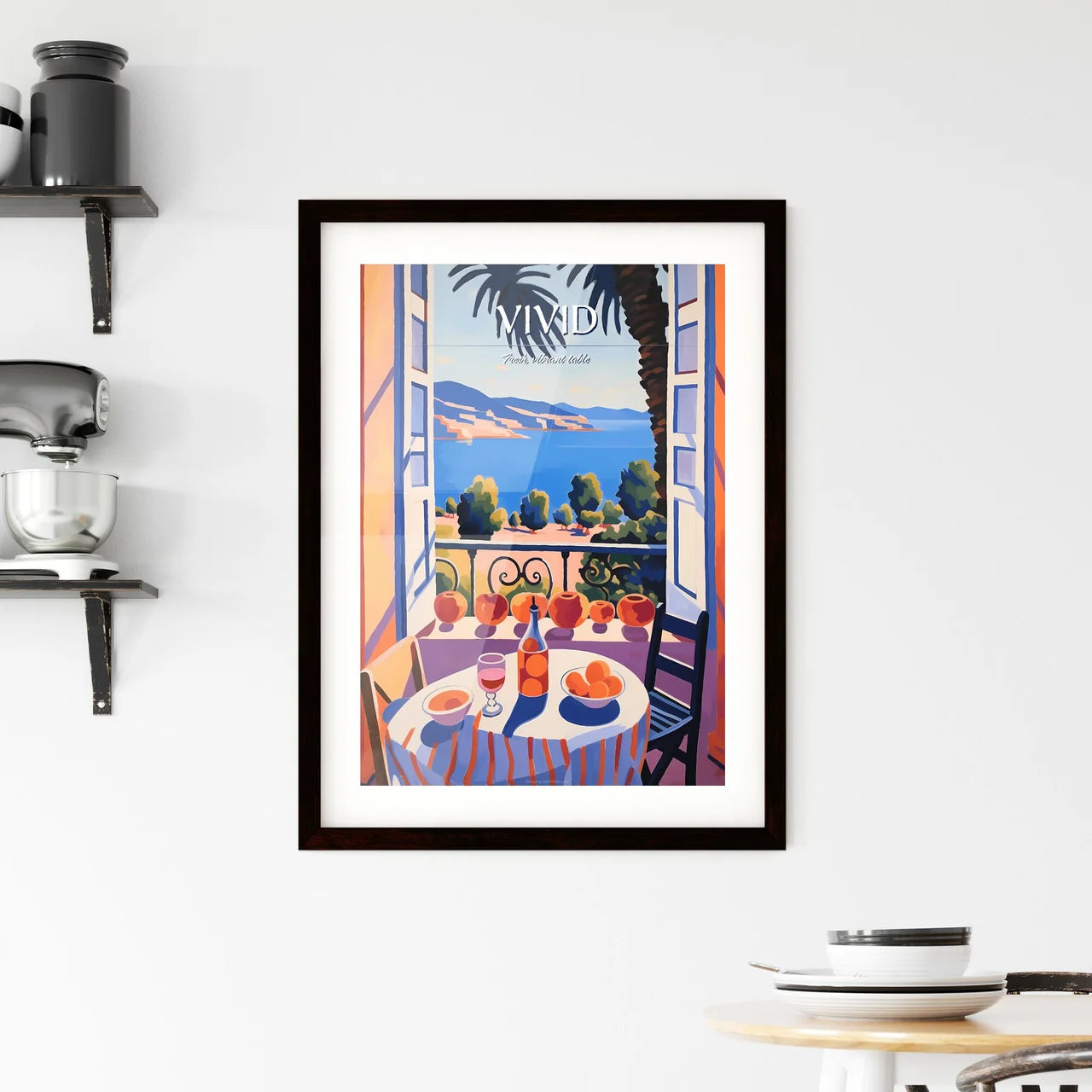 A Poster of if Matisse was a photographer -  Framed Print