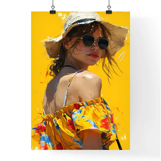 A Poster of paper art style illustration - A Poster