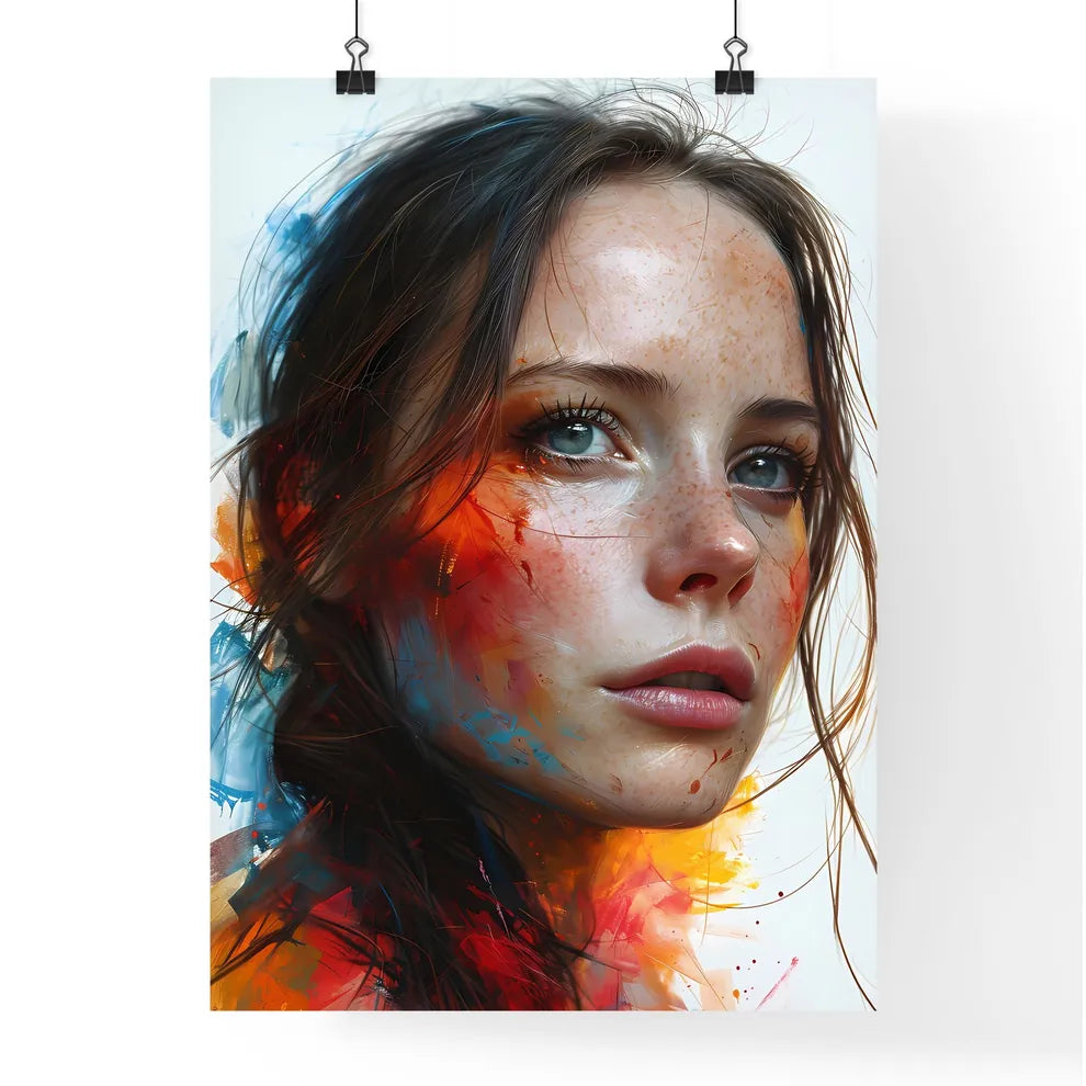 A Poster of digital color and sketch artist  Poster