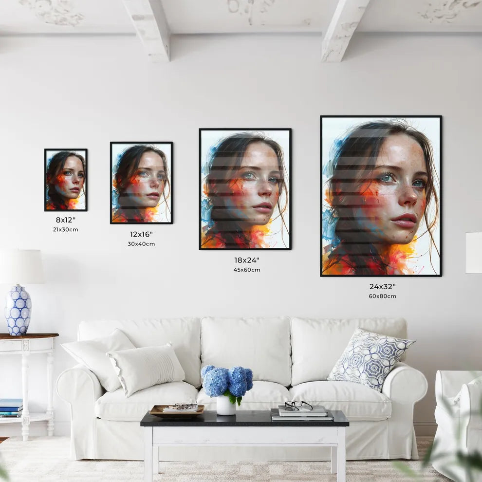 A Poster of digital color and sketch artist  - Kitchen Hangings