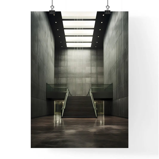 A Poster of Business center hall - A Stairca Poster