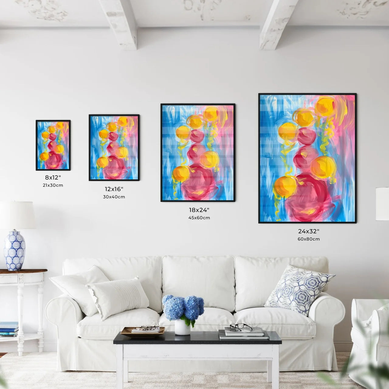 A Poster of Still life with Oranges ad Apple - Kitchen Hangings