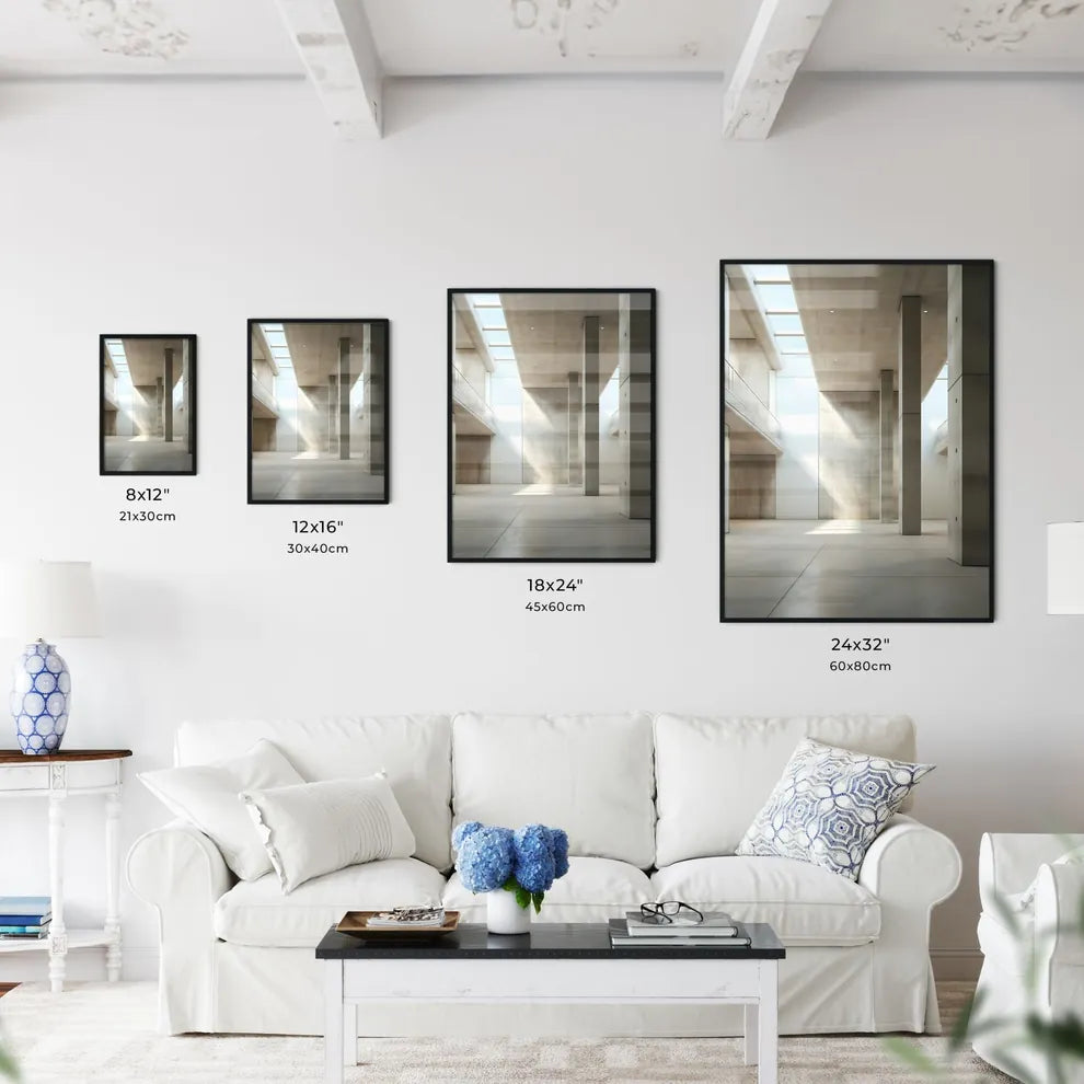 A Poster of Business center hall - A Large R - Kitchen Hangings