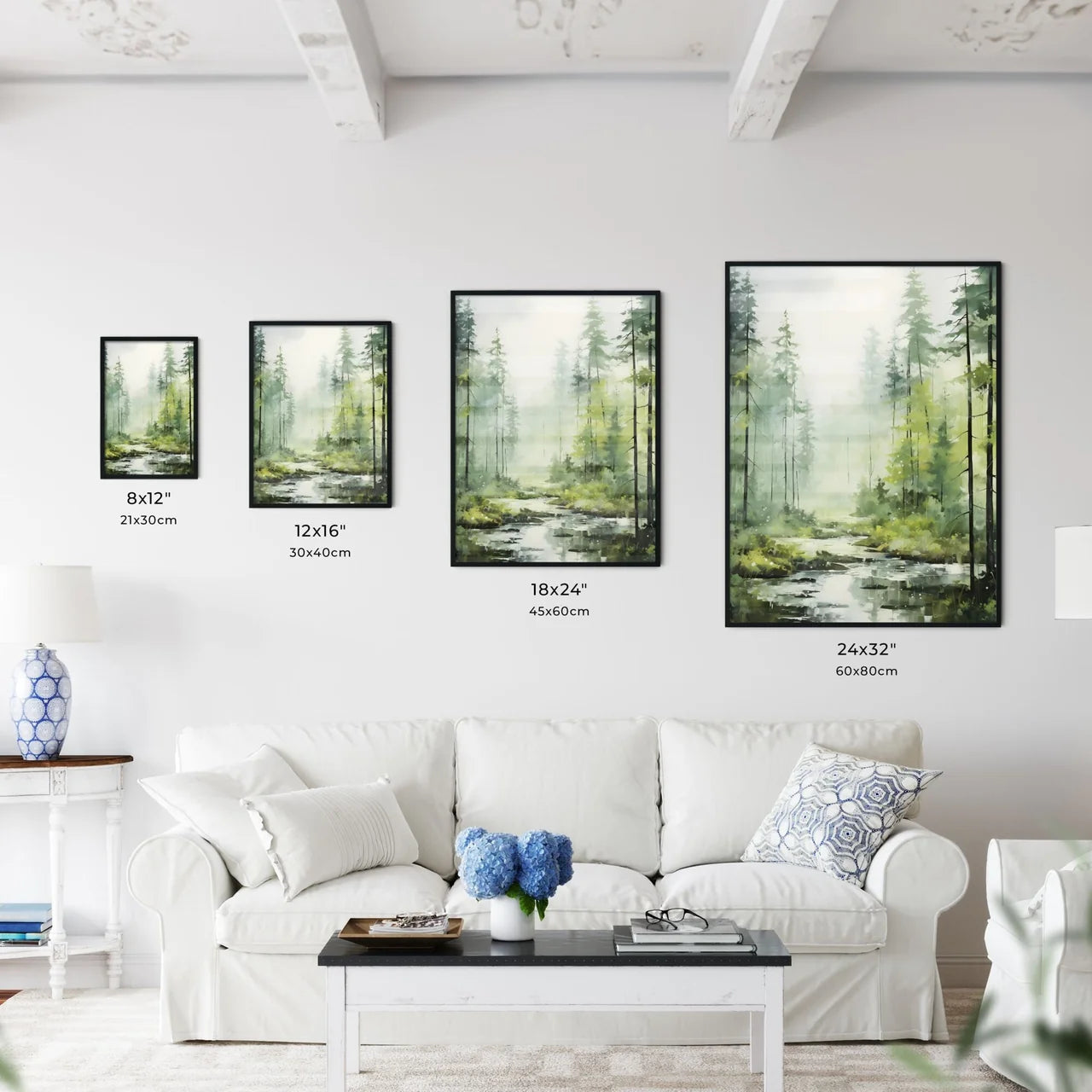 A Poster of a piece of acrylic painting - A  - Kitchen Hangings