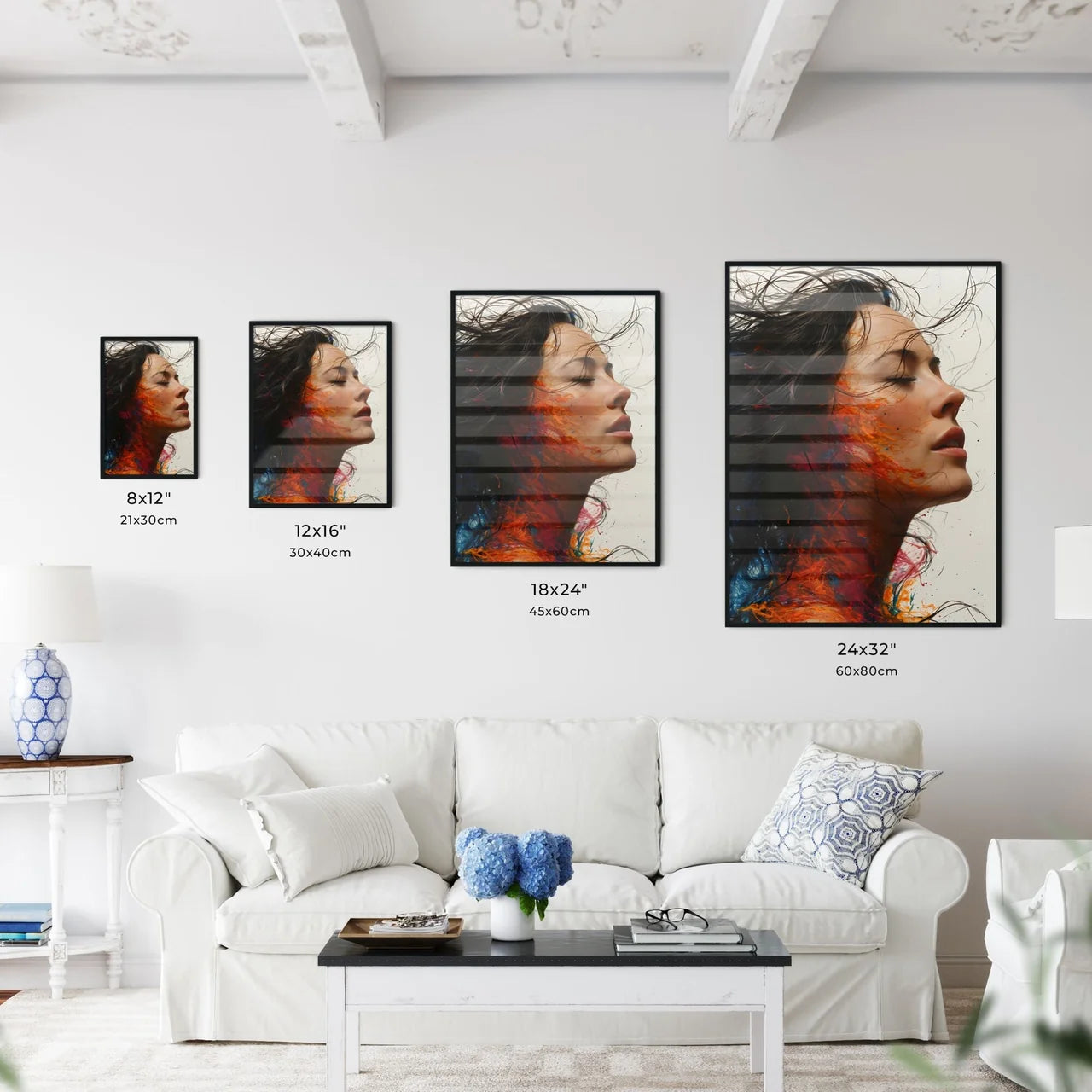 A Poster of digital color and sketch artist  - Kitchen Hangings