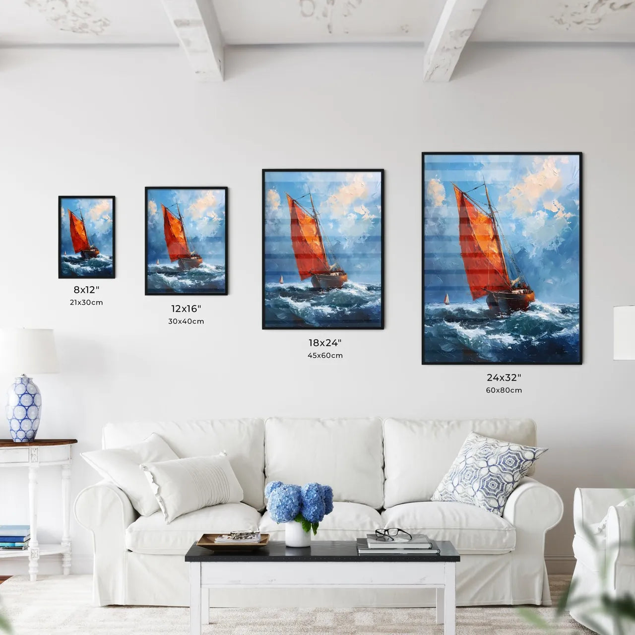 A Poster of Seascapes landscape - A Painting - Kitchen Hangings