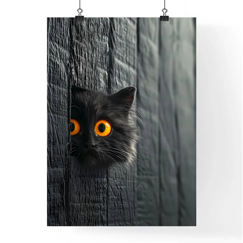 A Poster of a pair of animated eyes  Poster