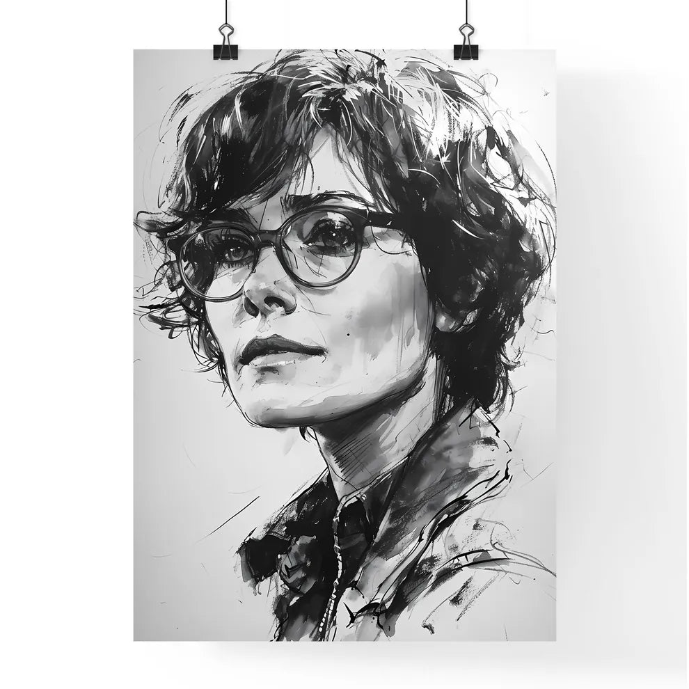 A Poster of ink drawing - A Drawing Of Poster