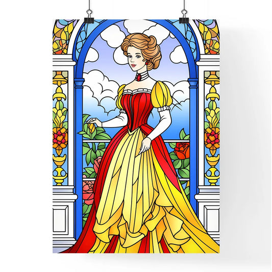 A Poster of elegant victorian woman - A Stai Poster