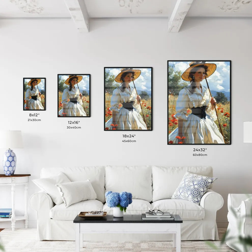 A Poster of wind - A Woman In A - Kitchen Hangings