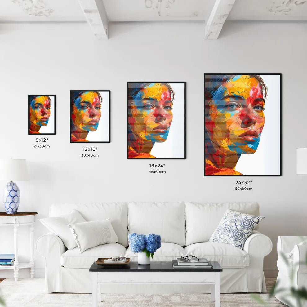 A Poster of light skin features - A Woman Wi - Kitchen Hangings