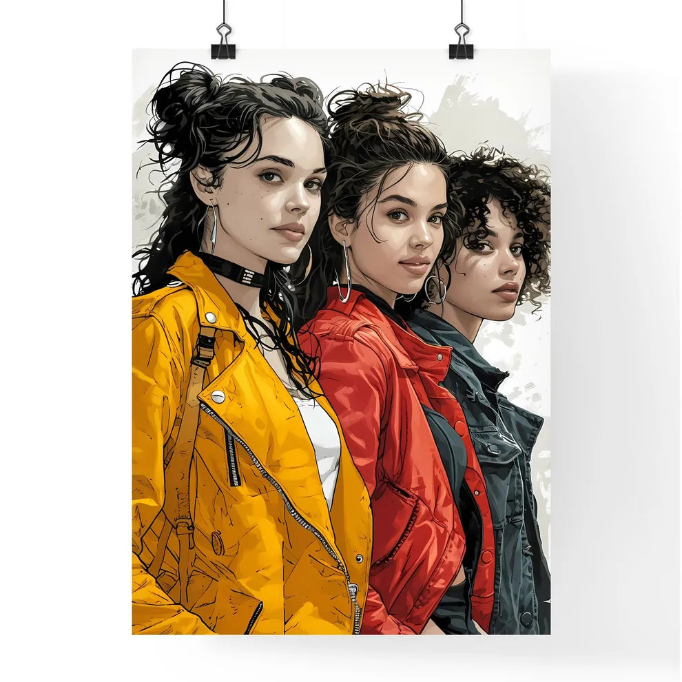 A Poster of light skin features - A Group Of Poster
