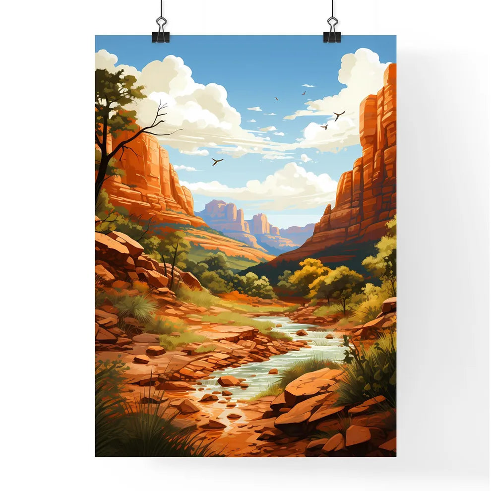 A Poster of Sedona National park  Poster