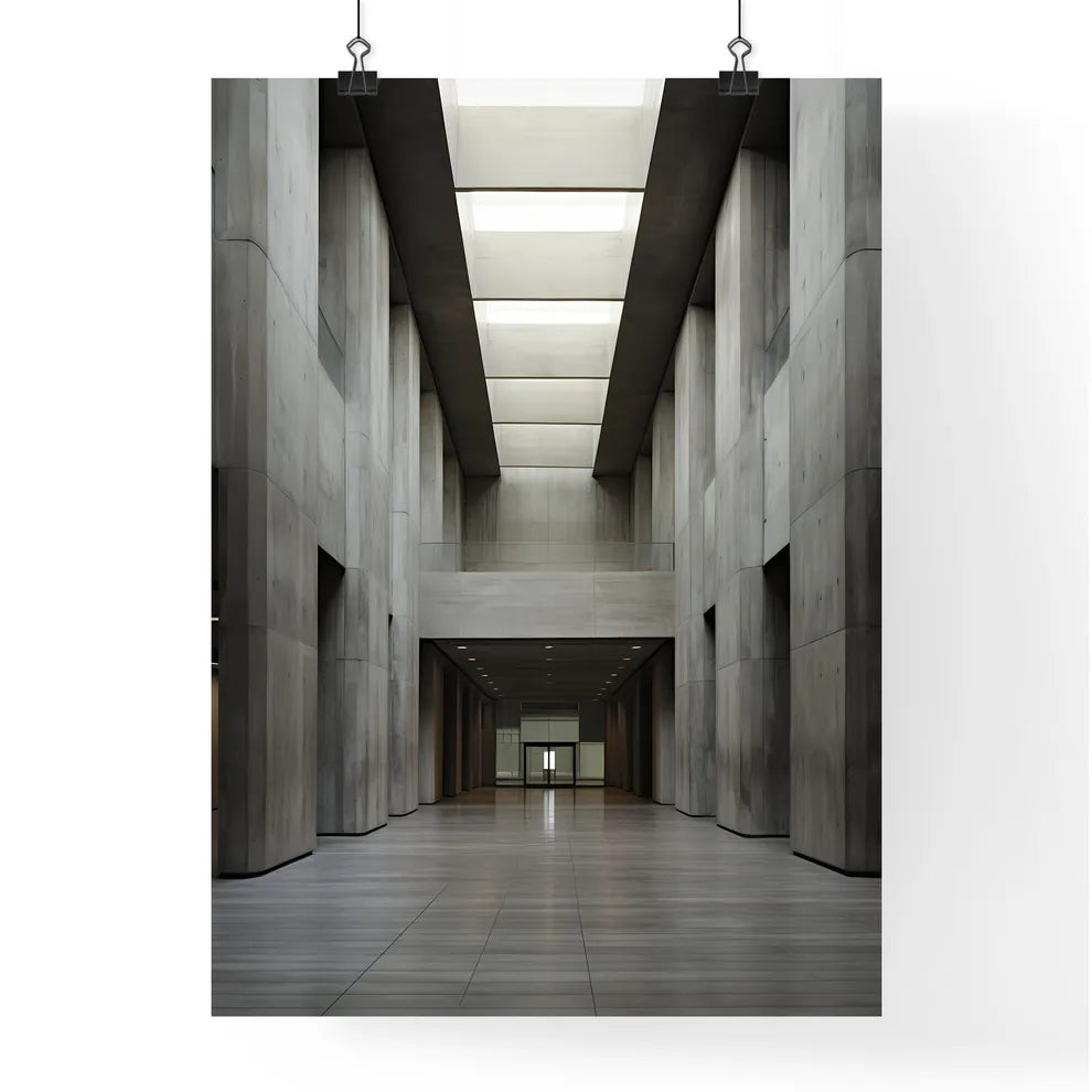 A Poster of Business center hall - A Large B Poster