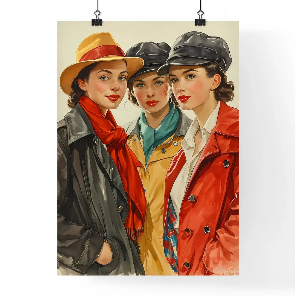 A Poster of vintage cut-out-and-keep fashion Poster