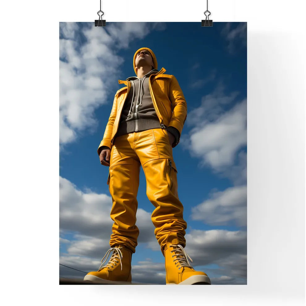 A Poster of young 30 years old woman - A Man Poster