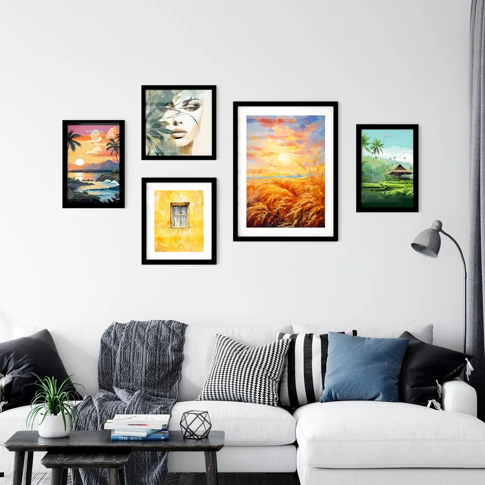 A Poster of An impressionist oil painting -  Wall Art