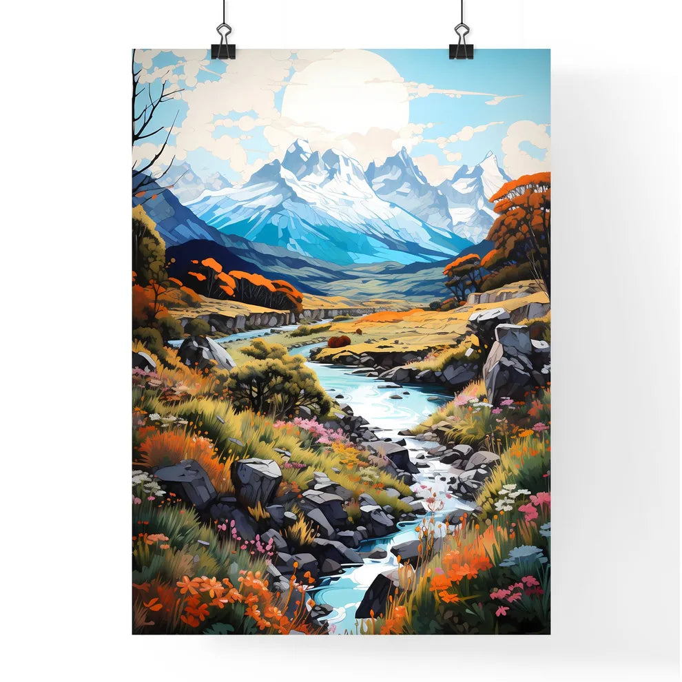 A Poster of Torres del Paine Natinal Park -  Poster